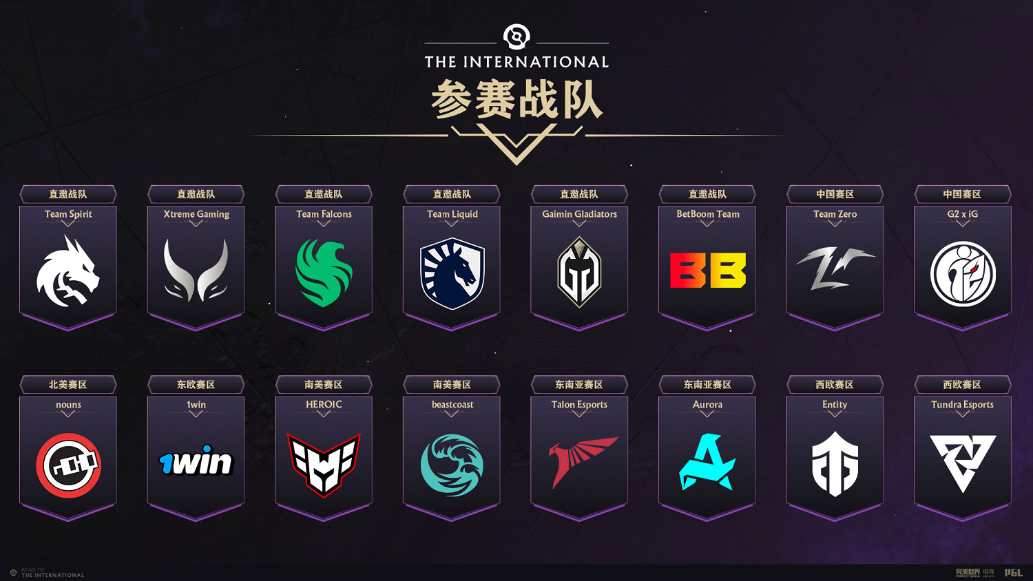 《DOTA2》TI13全部參賽隊伍出爐 中國戰隊三支 《DOTA2》TI13全部參賽隊伍出爐 中國戰隊三支