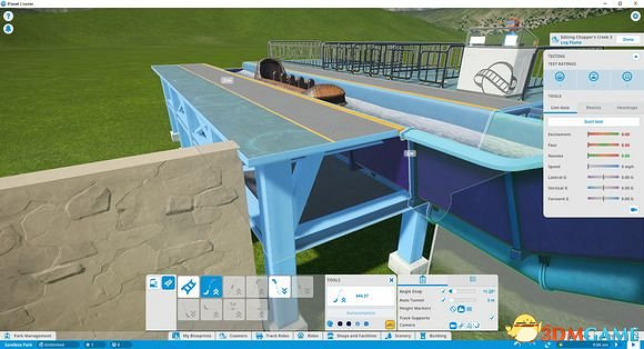 雲霄飛車之星原木泛舟濺水區建設教學