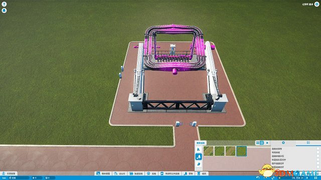 雲霄飛車之星路線和廣場建設技巧