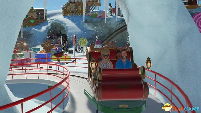 《雲霄飛車之星》冬季更新檔今日上線 一起去堆雪人吧