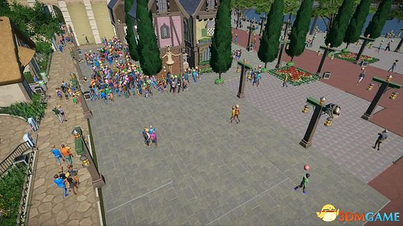 雲霄飛車之星路線和廣場建設技巧