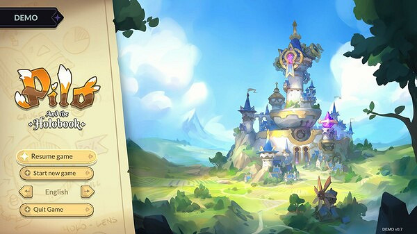 治愈系遊戲《皮羅與全息之書》試玩Demo現已上架Steam