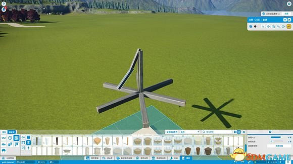 雲霄飛車之星中國式涼亭設計步驟