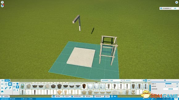 雲霄飛車之星中國式涼亭設計步驟