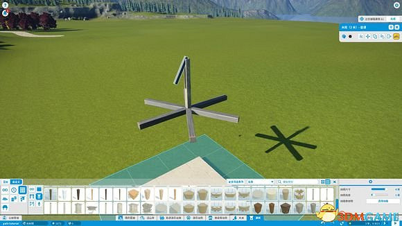 雲霄飛車之星中國式涼亭設計步驟