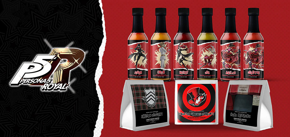 ATLUS推出《女神異聞錄5》官方聯名辣醬和咖啡豆 ATLUS推出《女神異聞錄5》官方聯名辣醬和咖啡豆