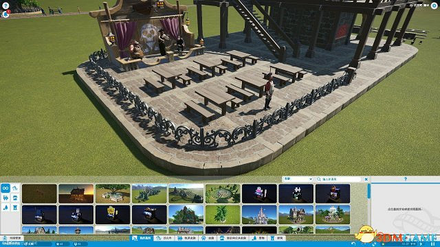 雲霄飛車之星搭建露天餐館步驟 雲霄飛車之星如何搭建露 雲霄飛車之星搭建露天餐館步驟 雲霄飛車之星如何搭建露