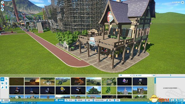 雲霄飛車之星搭建露天餐館步驟 雲霄飛車之星如何搭建露 雲霄飛車之星搭建露天餐館步驟 雲霄飛車之星如何搭建露