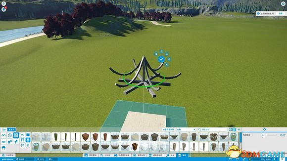 雲霄飛車之星中國式涼亭設計步驟