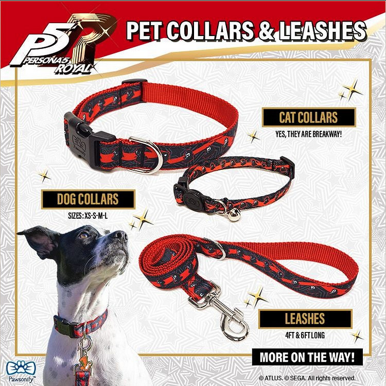 Pawsonify推出《女神異聞錄5皇家版》連動寵物用品