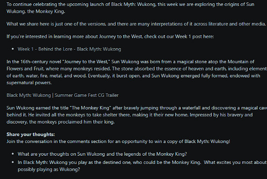 輝達預熱《黑神話悟空》 揭秘“美猴王”傳奇起源 輝達預熱《黑神話悟空》 揭秘“美猴王”傳奇起源