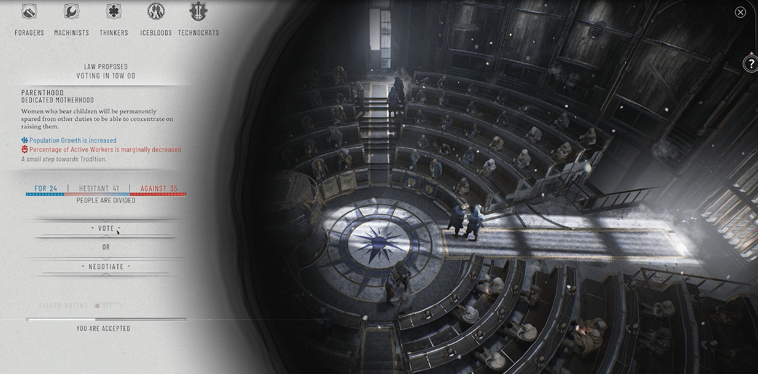 《冰汽時代2》“執政官101”第四集公布 人性絕難！