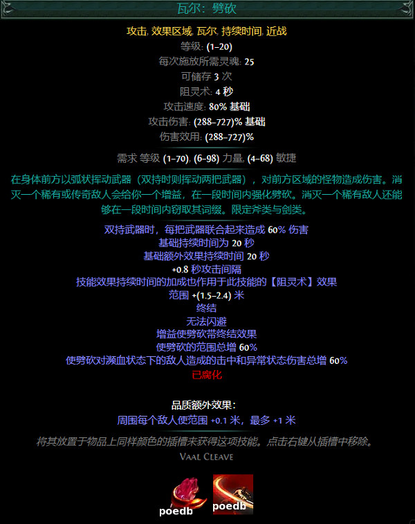 《流亡黯道》S26紅色主動寶石資料大全