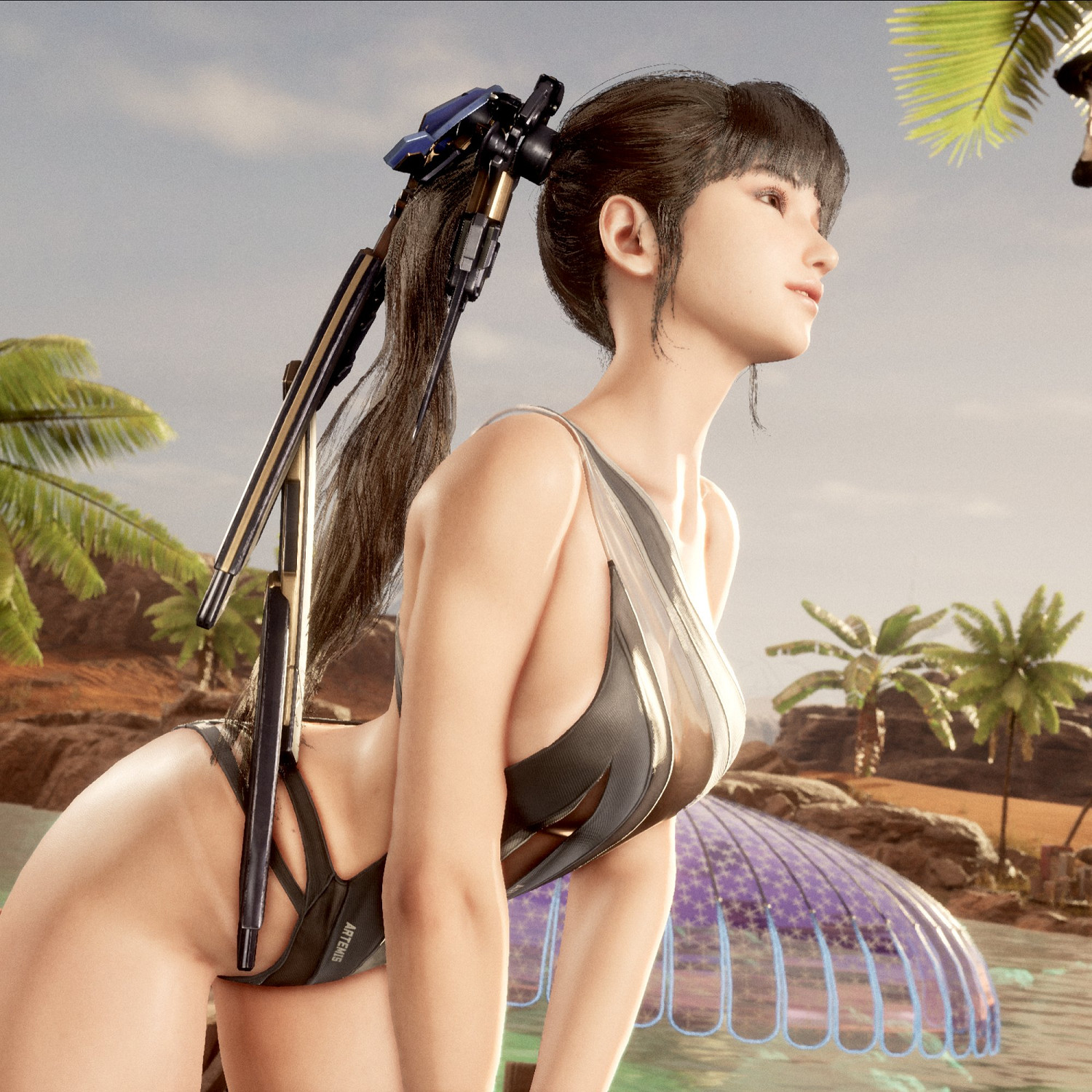 《劍星》官方曬出伊芙泳裝新圖:夏天到了 你喜歡嗎? 《劍星》官方曬出伊芙泳裝新圖:夏天到了 你喜歡嗎?