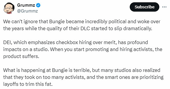 業內大佬談棒雞裁員:過分追求"zz正確" 作繭自縛行為 業內大佬談棒雞裁員:過分追求"zz正確" 作繭自縛行為