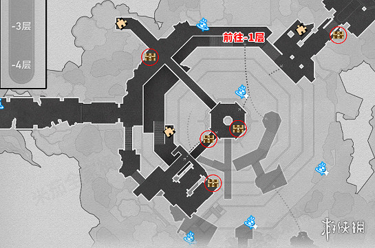 崩壞星穹鐵道幽囚獄一層寶箱位置介紹