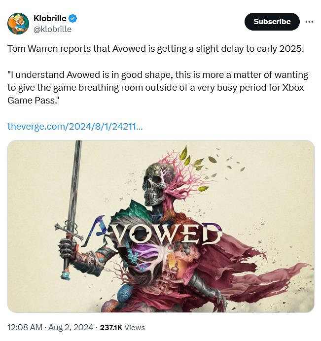 還要再等一等!曝《宣誓》發售日將推遲至2025年初 還要再等一等!曝《宣誓》發售日將推遲至2025年初