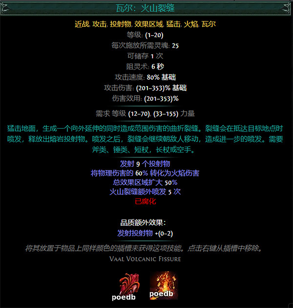 《流亡黯道》S26紅色主動寶石資料大全