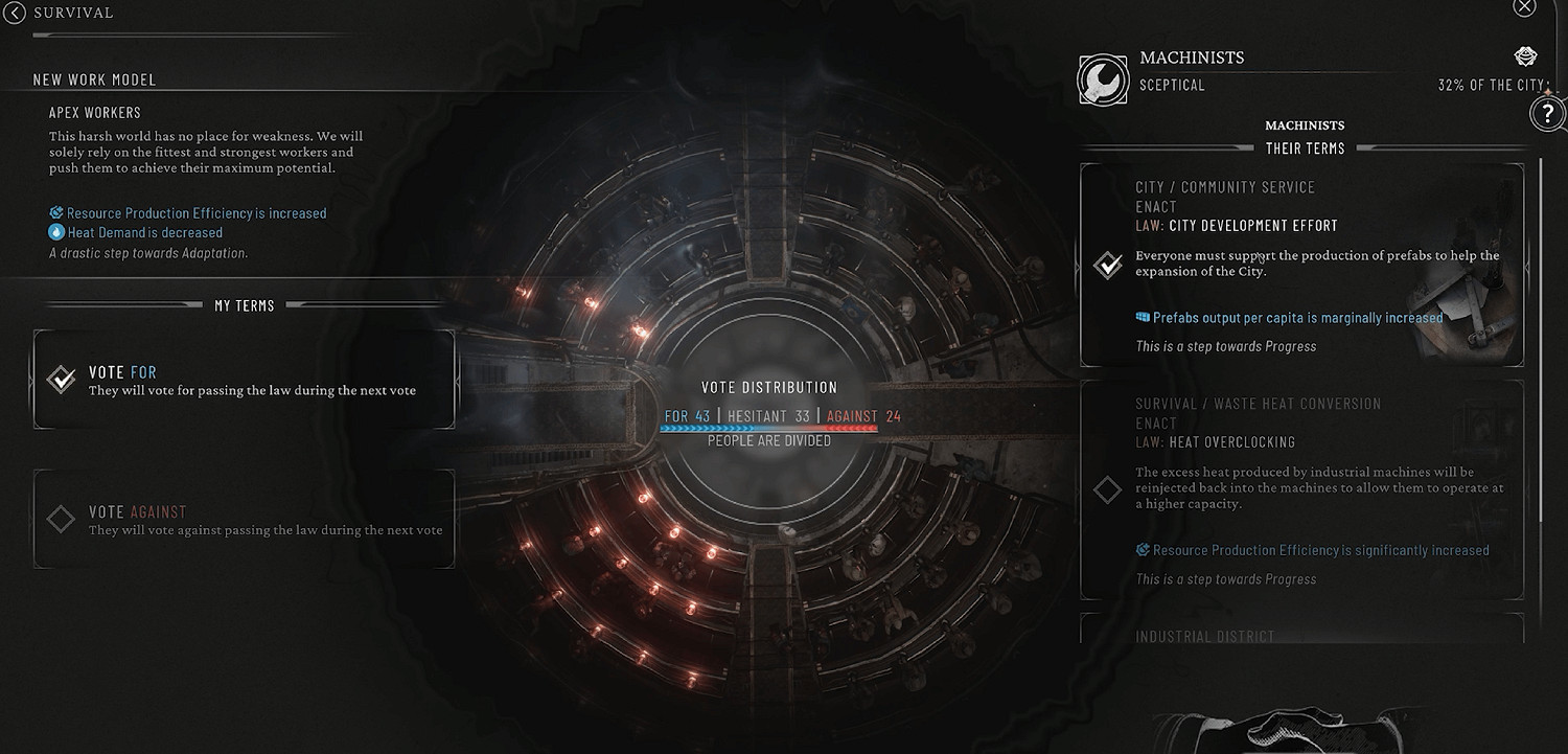 《冰汽時代2》“執政官101”第四集公布 人性絕難！