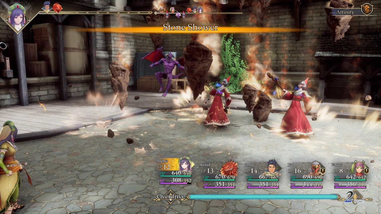 《浪漫沙加2重製版》戰鬥情報和遊戲角色戰鬥畫面公布