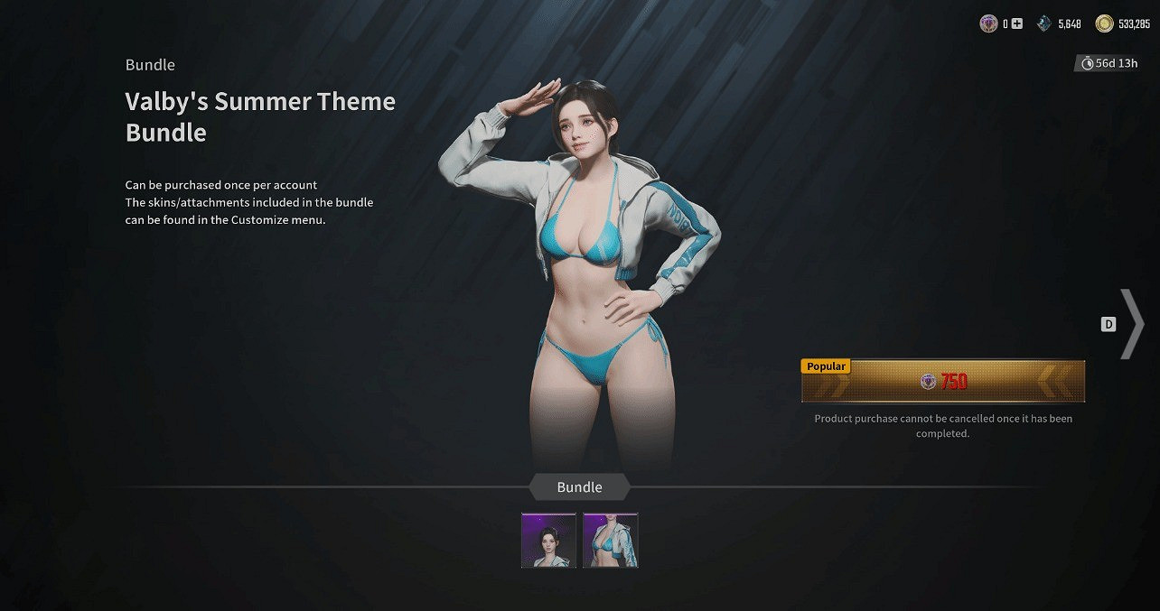 《第一後裔》新增比基尼服裝 展現女角性感身姿 《第一後裔》新增比基尼服裝 展現女角性感身姿