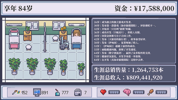 《孤獨的獨立遊戲開發者的一生》上線Steam頁面 《孤獨的獨立遊戲開發者的一生》上線Steam頁面