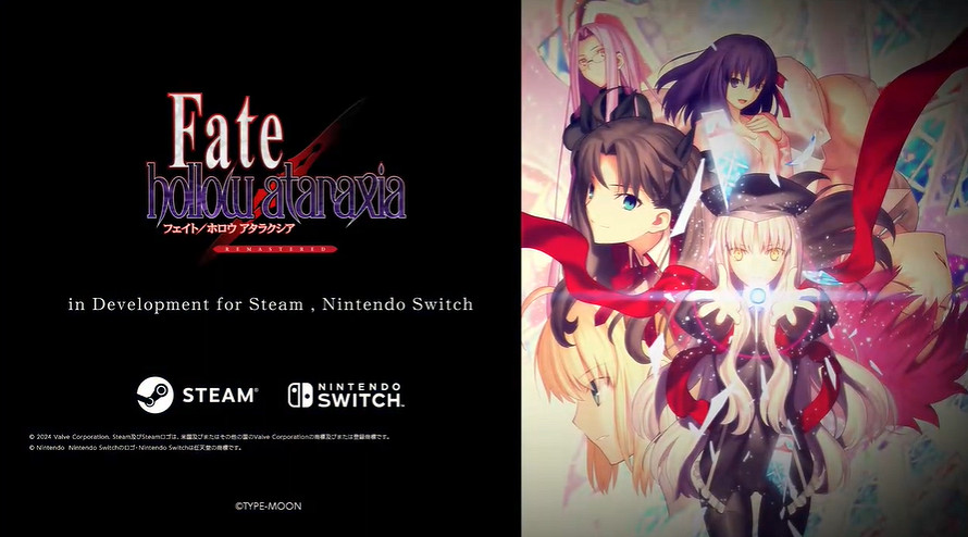 《Fate/hollow ataraxia復刻版》預告公布:登陸Switch/PC 《Fate/hollow ataraxia復刻版》預告公布:登陸Switch/PC