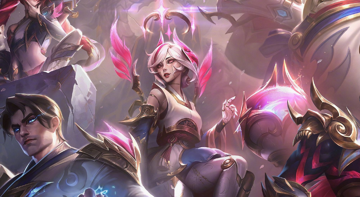 《LOL》T1冠軍皮膚原畫細節公布 發條金克斯有點好看