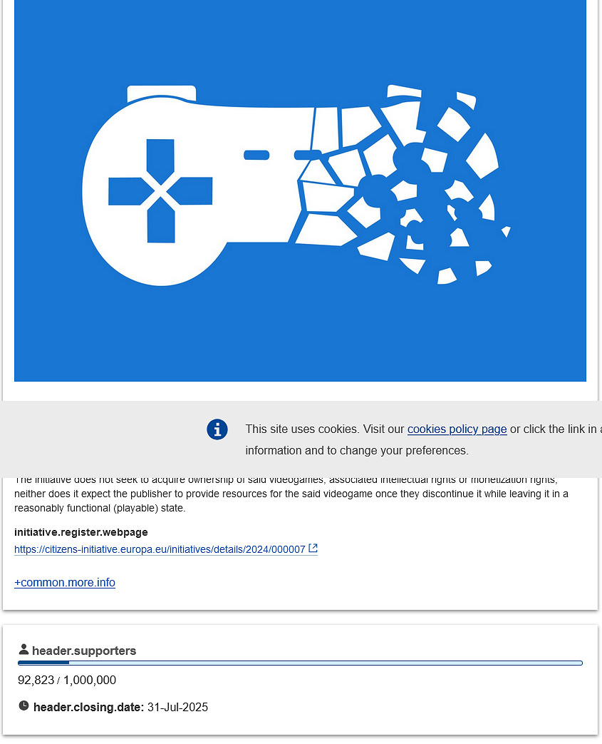 《飆酷車神》關服引發維權運動 需歐盟100萬玩家簽名 《飆酷車神》關服引發維權運動 需歐盟100萬玩家簽名