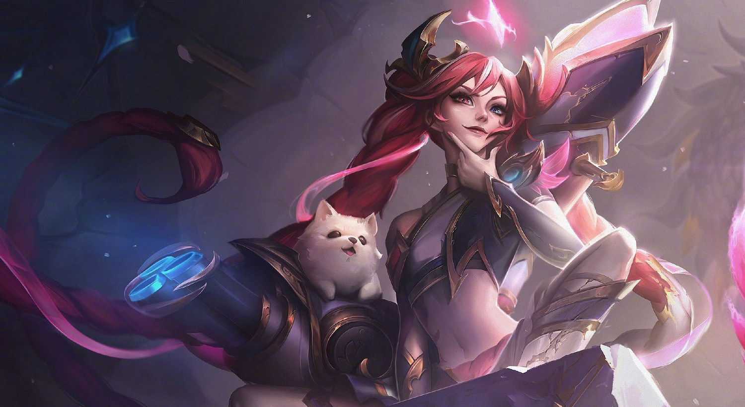 《LOL》T1冠軍皮膚原畫細節公布 發條金克斯有點好看