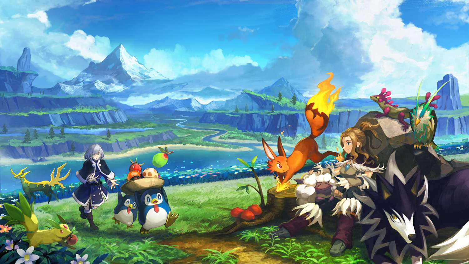 《幻獸帕魯》經理曬出首幅完整概念圖！簽名版已捐贈