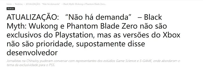 光速滑跪!《影之刃零》澄清:沒有刻意排除任何平台 光速滑跪!《影之刃零》澄清:沒有刻意排除任何平台