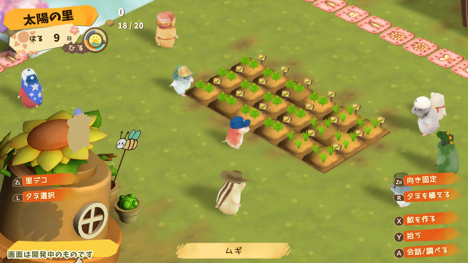 和鼠鼠種田！《箱庭開拓：倉鼠與太陽之鄉》秋季發售