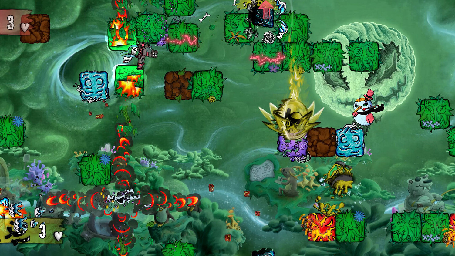 方塊平台對戰遊戲《Ninza》現已提供試玩Demo 8月28日正式推出