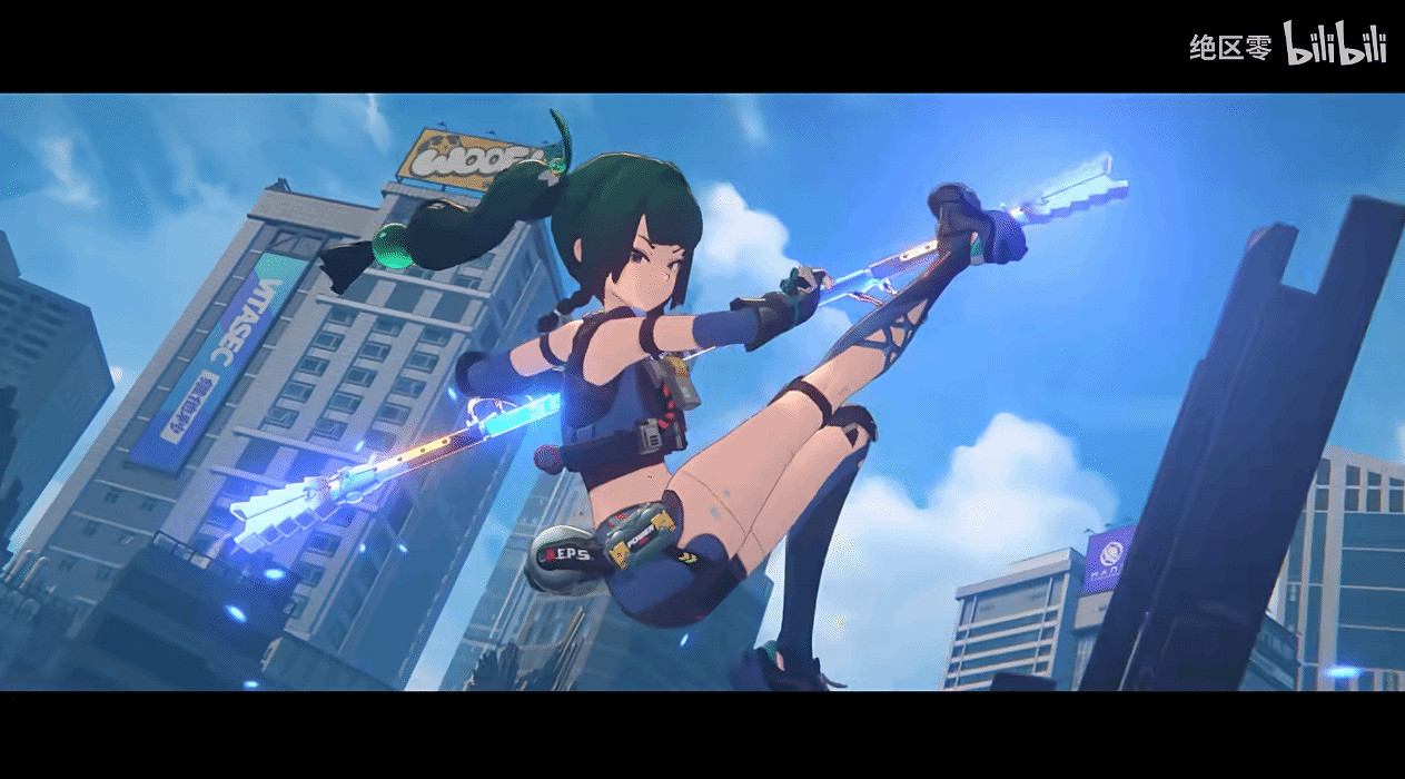 《絕區零》“青衣”戰鬥展示 觸犯底線，會被電哦！