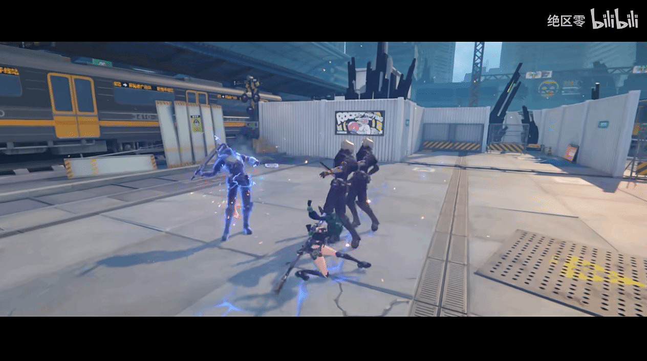 《絕區零》“青衣”戰鬥展示 觸犯底線，會被電哦！