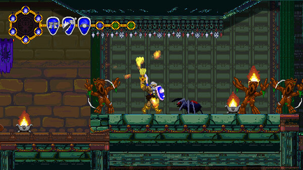 2D像素動作遊戲《伏爾加爾的維京人 II》在Steam推出 2D像素動作遊戲《伏爾加爾的維京人 II》在Steam推出