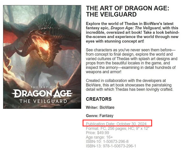 爆料:《闇龍紀元:影障守護者》將於10月30日發售! 爆料:《闇龍紀元:影障守護者》將於10月30日發售!