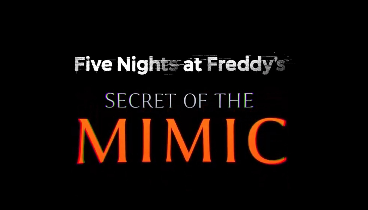 《玩具熊的五夜後宮:Secret of the Mimic》正式公開 《玩具熊的五夜後宮:Secret of the Mimic》正式公開
