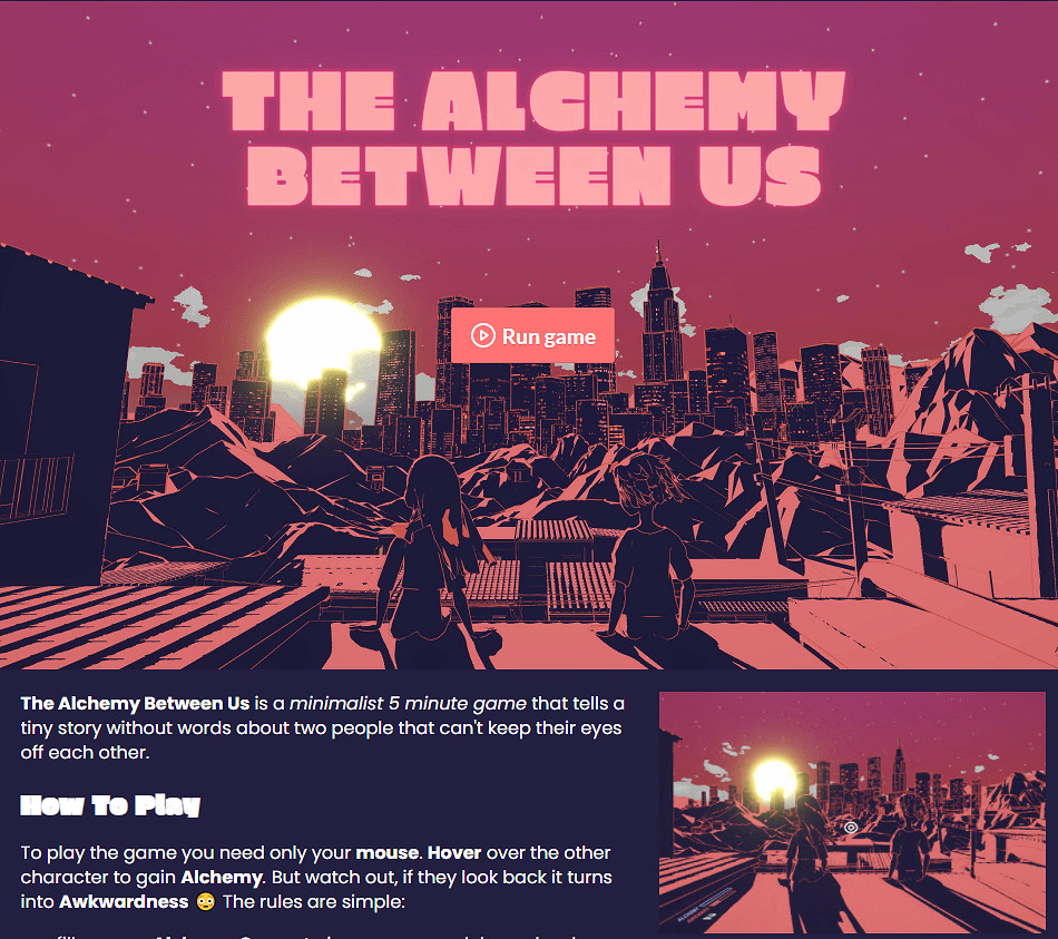 《The Alchemy Between Us》PC免費發布 休閒短篇遊戲 《The Alchemy Between Us》PC免費發布 休閒短篇遊戲