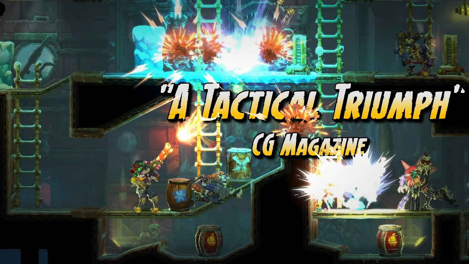 《蒸汽世界大劫掠2》發售預告片：展示各大媒體的好評