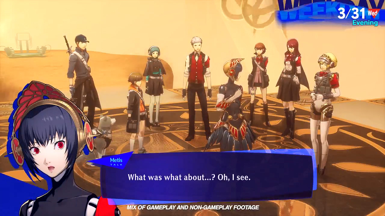 《女神異聞錄3:Reload》DLC“埃癸斯”新PV墨提斯 《女神異聞錄3:Reload》DLC“埃癸斯”新PV墨提斯