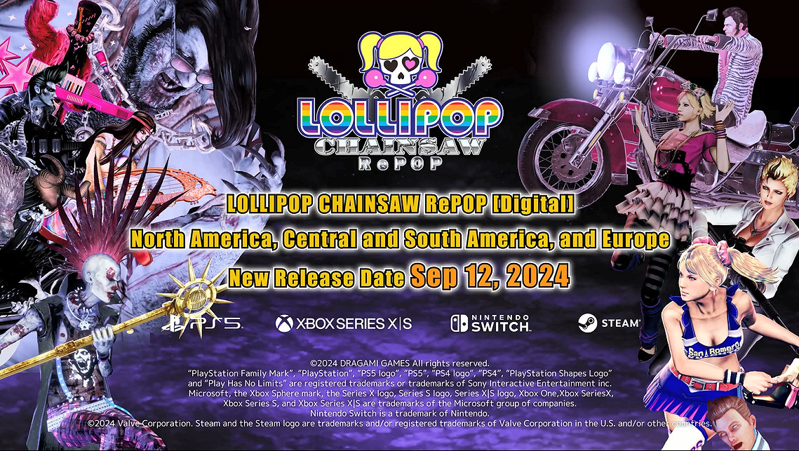 《電鋸甜心RePOP》預售宣傳片發布！9月正式發售