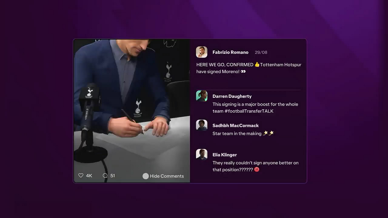 《EA Sports FC 25》職業生涯模式 深度解析預告片！