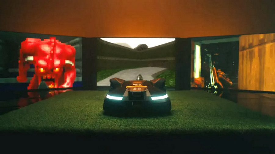 官方連動 在2千美元的割草機器人上玩《毀滅戰士》 官方連動 在2千美元的割草機器人上玩《毀滅戰士》