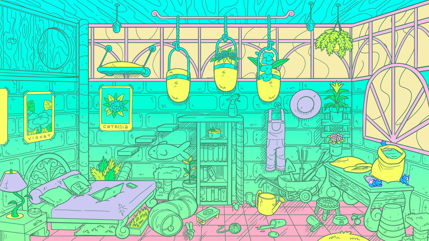 找貓遊戲《收容所裡滿是貓》上架Steam 2025年發售