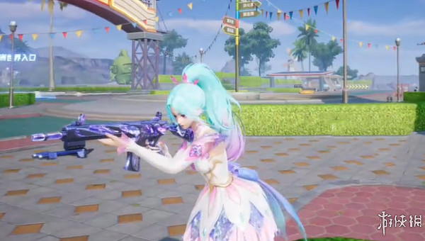 和平精英淺夏花園皮膚特效展示 和平精英淺夏花園皮膚特效展示