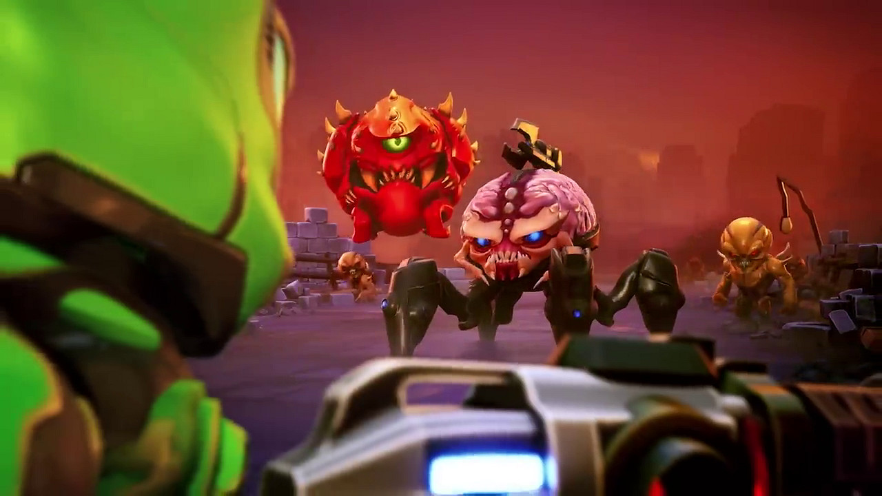 B社官方玩具風俯視角清屏《毀滅戰士》手遊公布 B社官方玩具風俯視角清屏《毀滅戰士》手遊公布