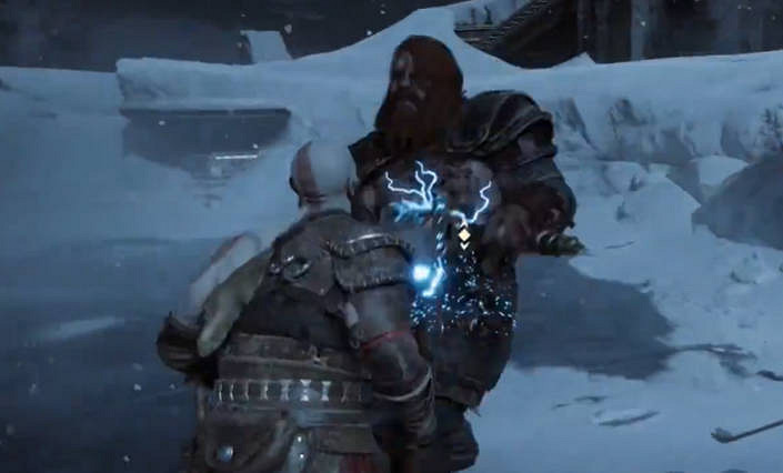 《戰神4》Boss雷神打法