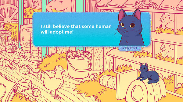 找貓遊戲《收容所裡滿是貓》上架Steam 2025年發售